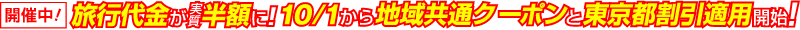 旅行代金が実質半額に!