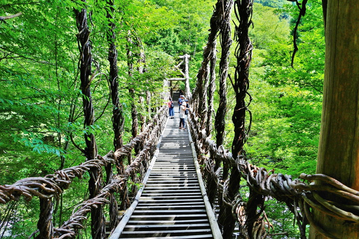 奥祖谷二重かずら橋（徳島県）