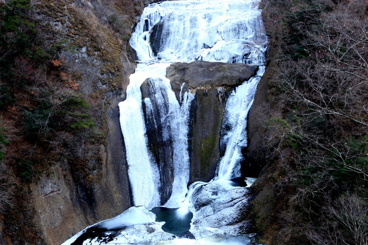 袋田の滝の氷瀑