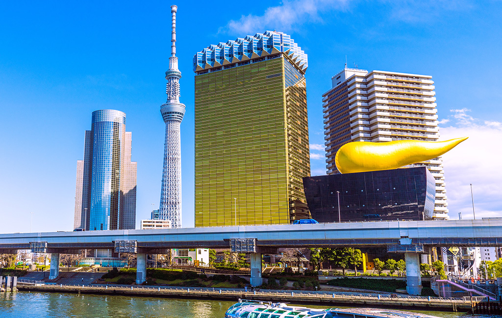 東京ミズマチの風景