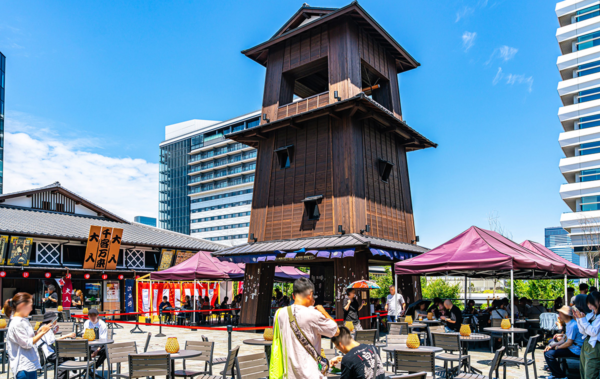 江戸情緒薫る豊洲の千客万来