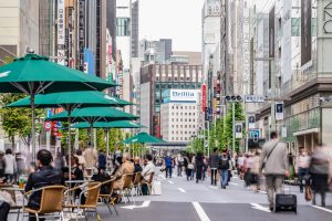 銀座の歩行者天国
