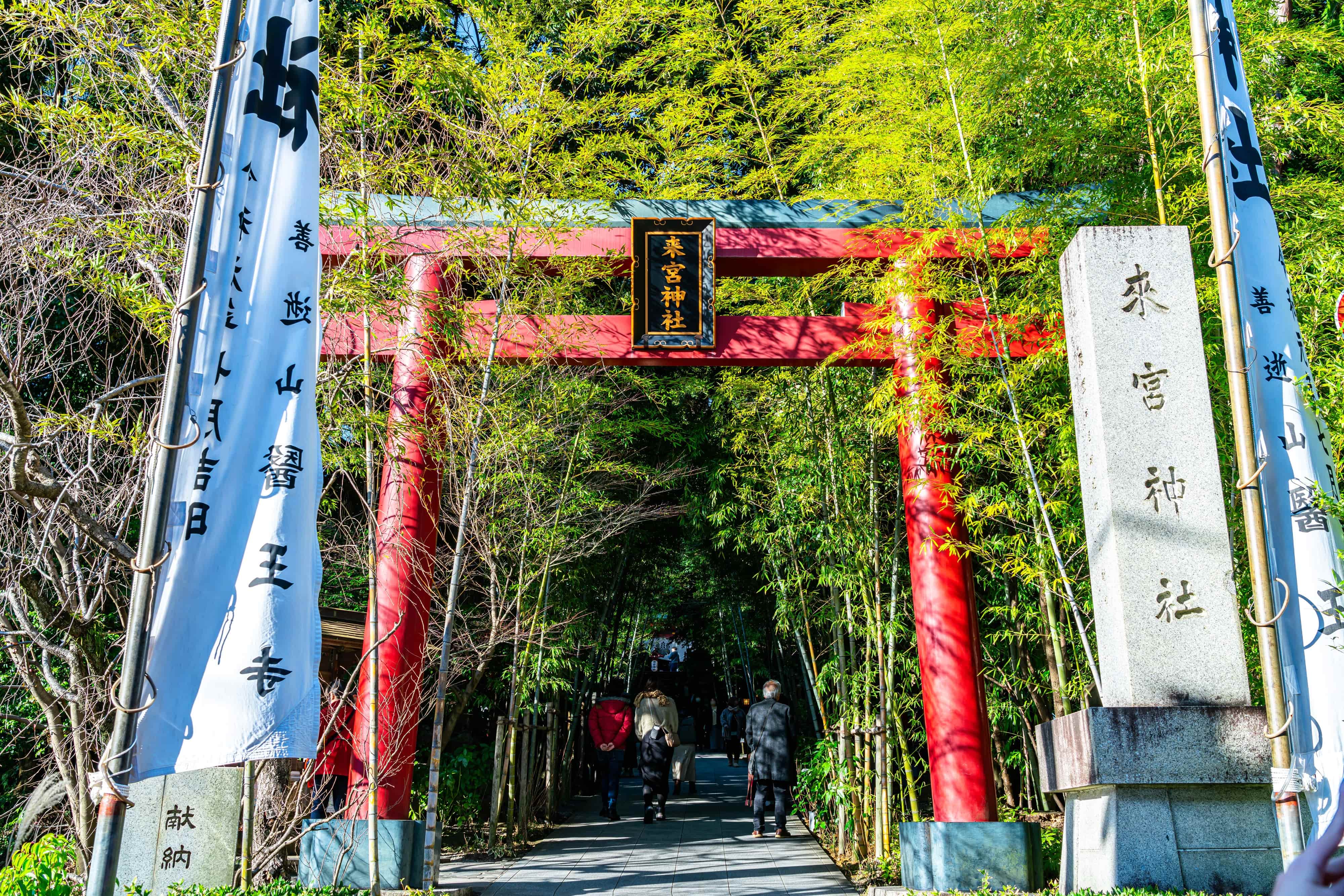 来宮神社の鳥居