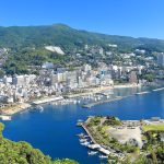 熱海の温泉街風景
