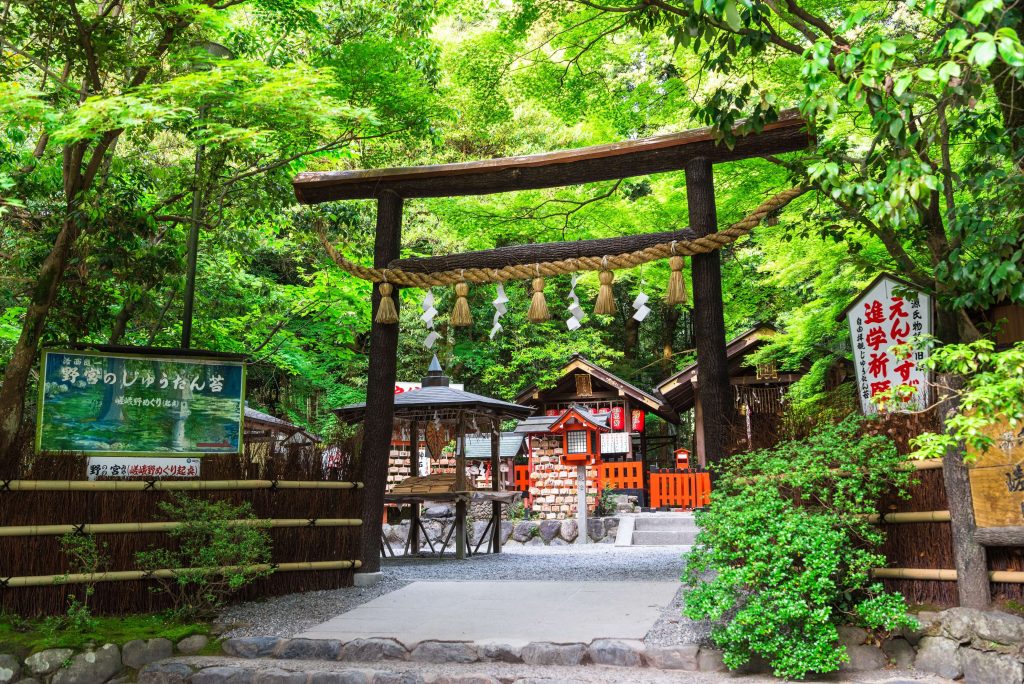 京都嵯峨野の野宮神社
