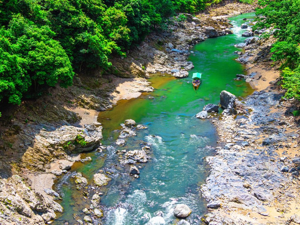 保津峡下り