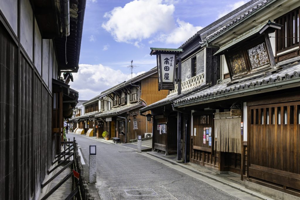 倉敷美観地区 本町通りの風景