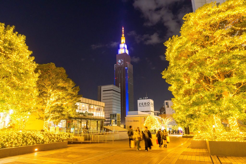 新宿 冬のイルミネーション