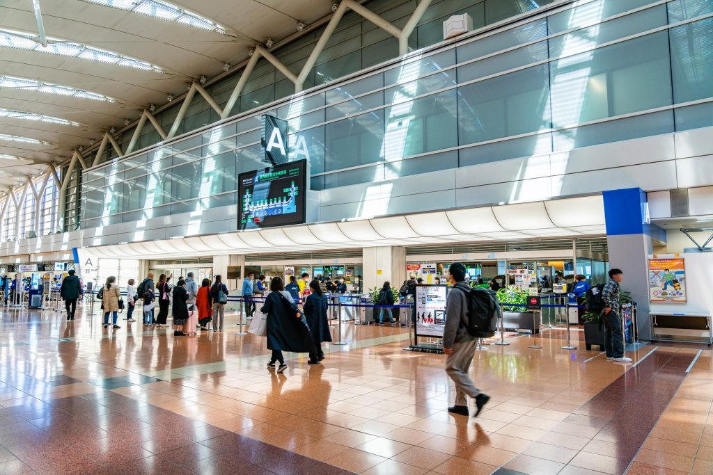 羽田空港 出発ロビー