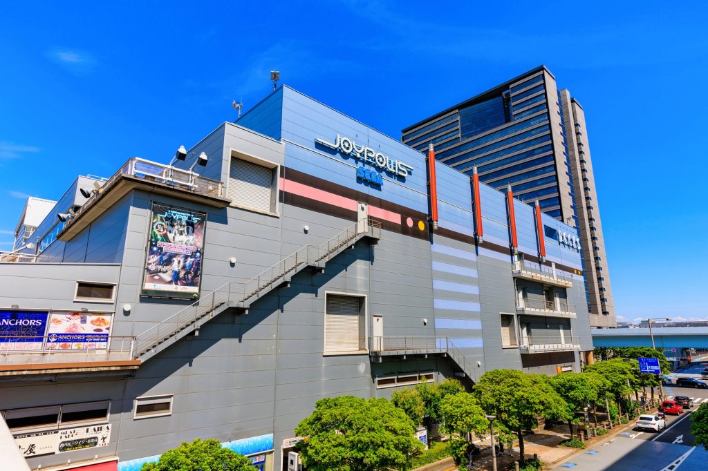 お台場デックス東京ビーチの外観